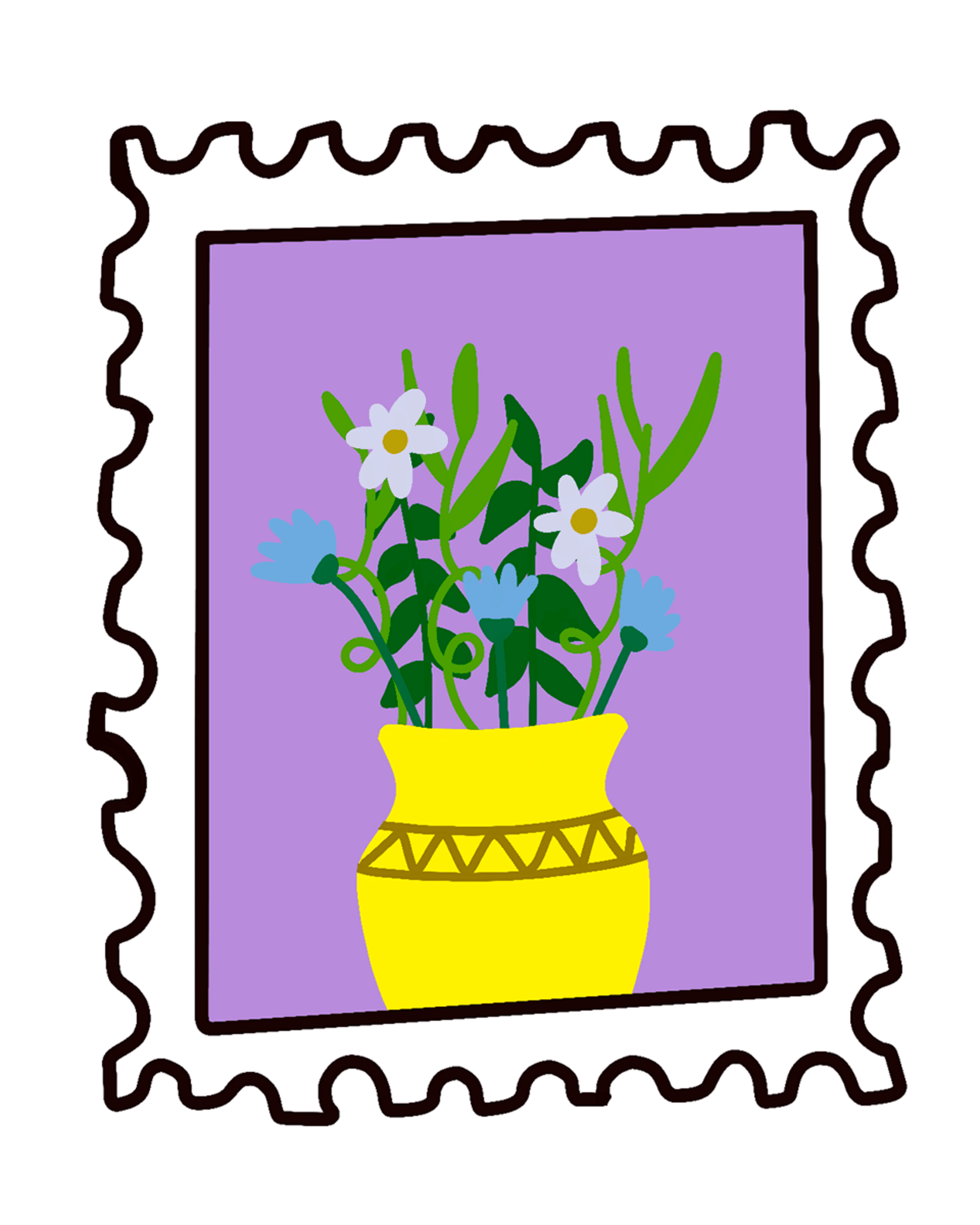postal flower - 3