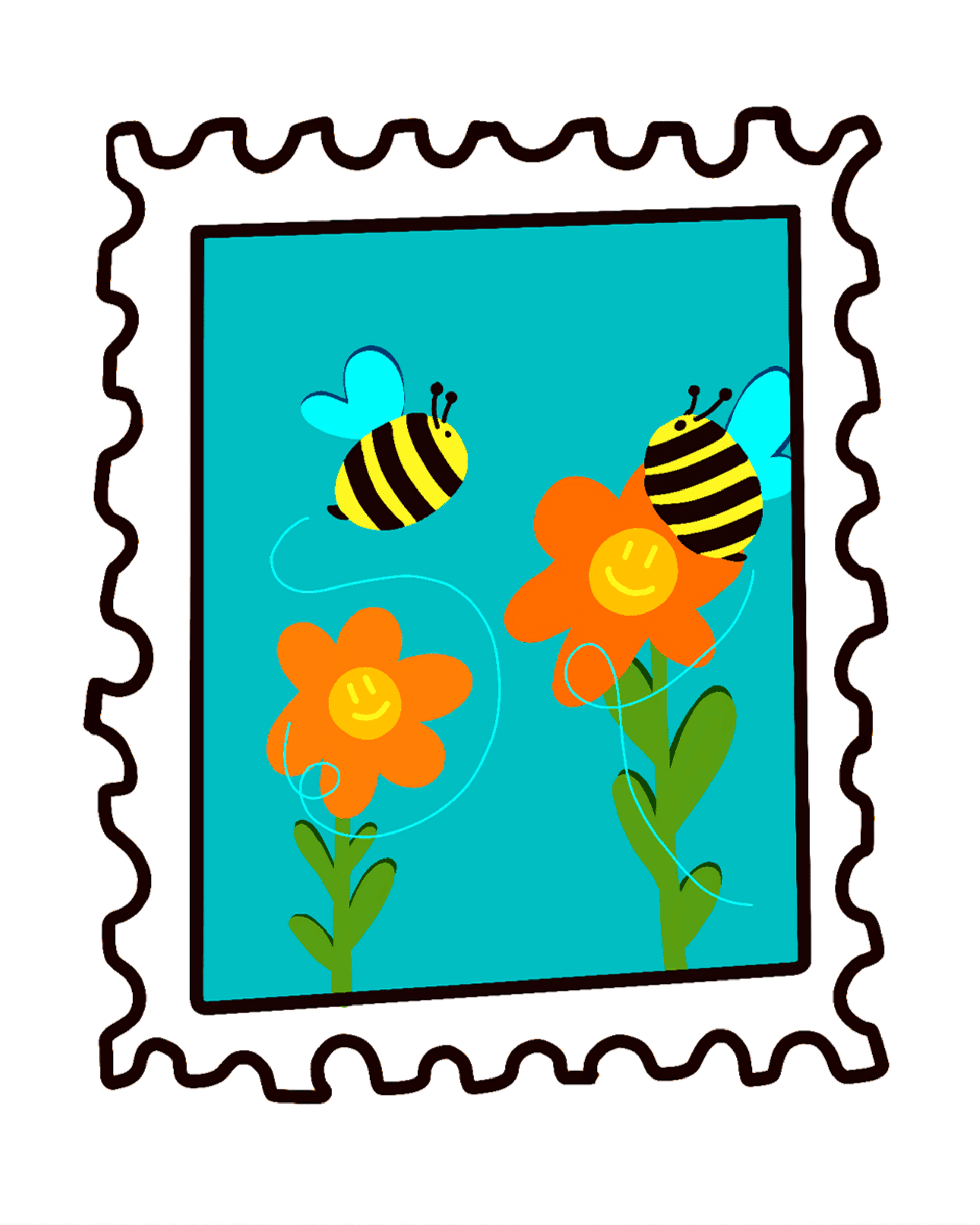 postal BEE - 3